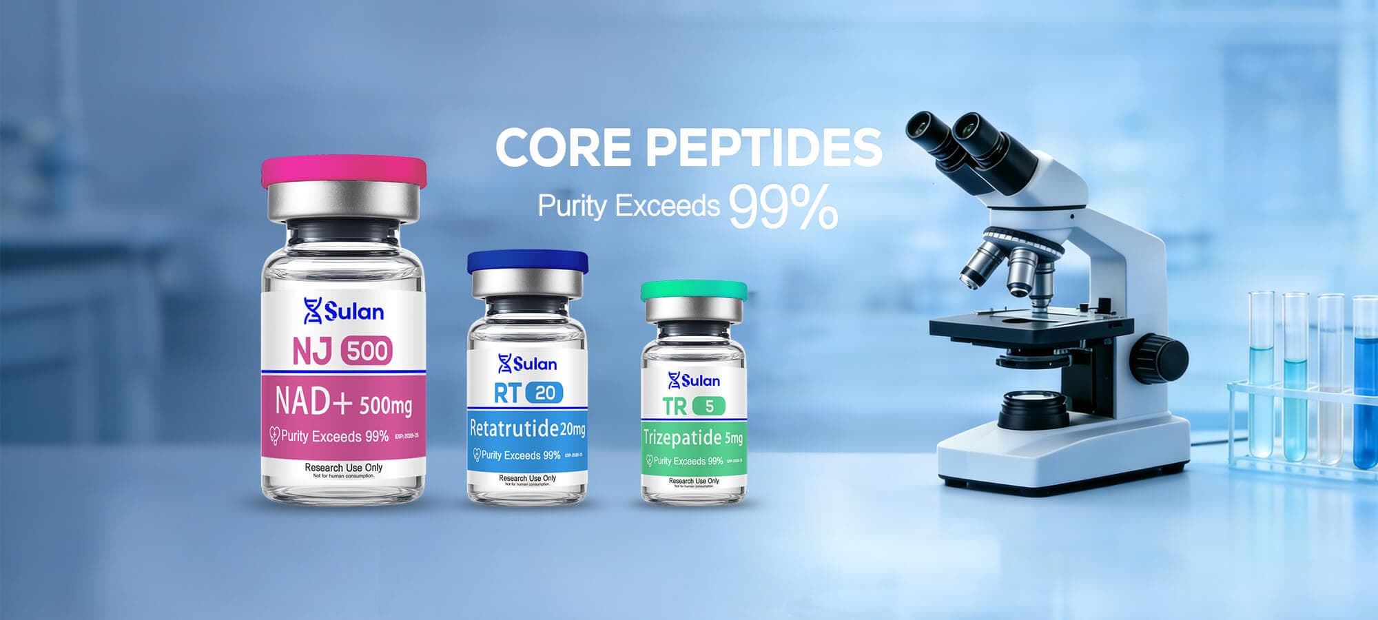 High-purity research peptides with fast USA shipping