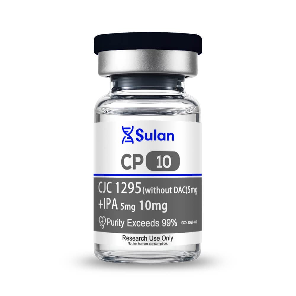 CJC-1295 Whitout DAC (5mg)+IPA (5mg) research peptide product image
